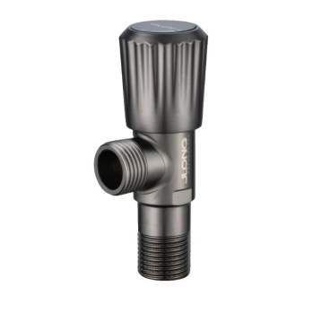 Premium 304 Stainless Steel Angle Valve with Brass Core - High Flow Hot and Cold Water Control